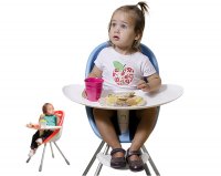 Καρεκλάκι φαγητού - παιδικό κάθισμα Poppy Bubblegum phil&teds 