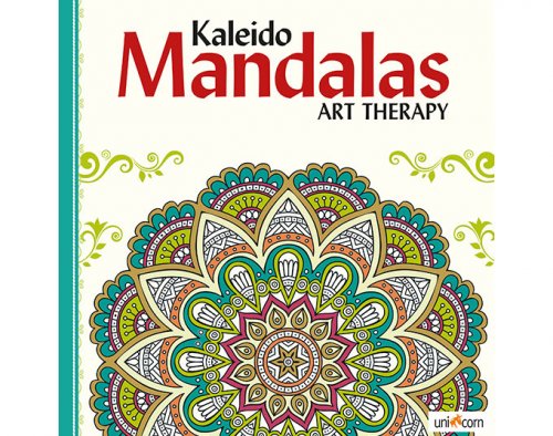 Kaleido Mandalas Art Therapy WHITE  UNICORN 9835782
