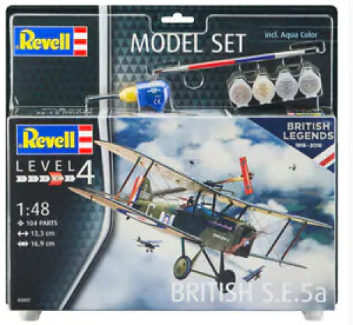 Model Set British SE 5a Revell 63907