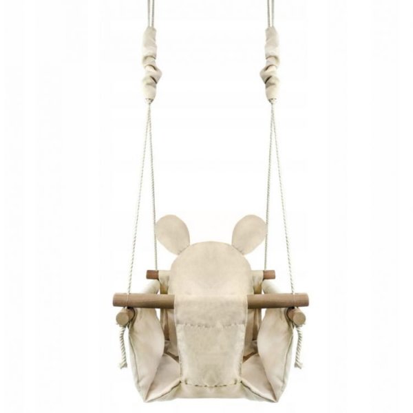Πάνινη Κούνια Ecotoys 001 WHITE