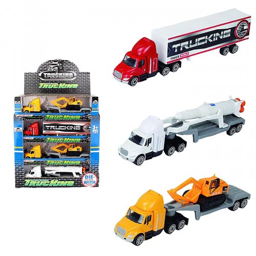 Νταλίκα 1:87 Free Wheels Truck King ToyMarkt 71-3424